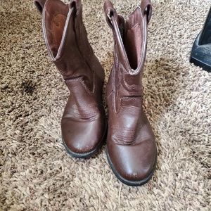 Boys size 10 cowboy boots